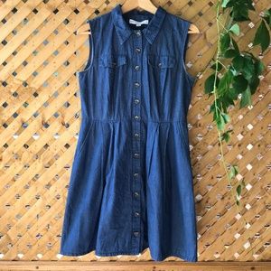 Birds of North America - Bananaquit - Blue Jean - Dress - Size 10